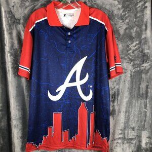 Atlanta Braves Shirt Genuine Merchandise Mens Size Large